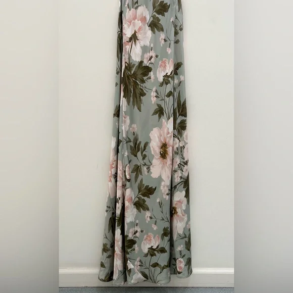 Reformation Pernille Silk Gown in Fauna Size S - Picture 7 of 16